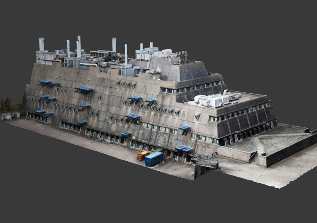 Alexis Dworsky: Musebunker, 2025, 3D-Rendering
